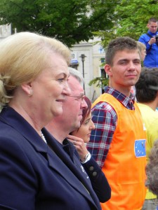 Prievidza oslávila Deň Európy tancovaním kalamajky
