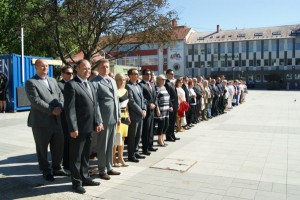 Oslavy 68. výročia SNP pri Pomníku padlých