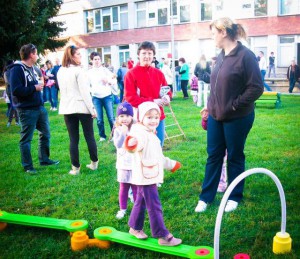 Spoločná opekačka škôlkárov a seniorov