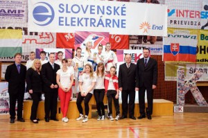 Úspešné majstrovstvá karate v Prievidzi