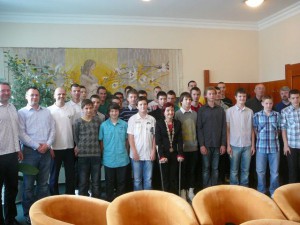 Úspešní basketbalisti zavítali k primátorke