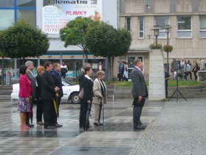 Oslavy 69. výročia SNP pri Pomníku padlých