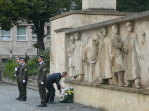 Oslavy 69. výročia SNP pri Pomníku padlých