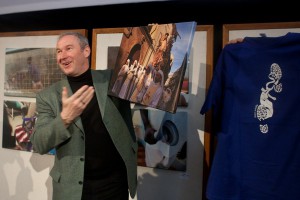 Róbert Bezák na festivale JEDEN SVET PRIEVIDZA 2013. Foto: Karol Urban, archív o.z. Berkat