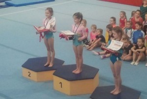 Úspešný štart do novej gymnastickej sezóny,poháre putovali do Prievidze