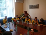 Starších minižiakov ocenila aj primátorka