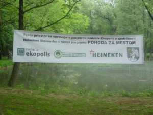 Projekt Pohoda v parku pokračoval v obnove jazierka 