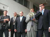 Protest za záchranu nemocníc