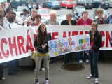 Protest za záchranu nemocníc