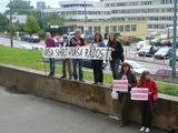 Protest za záchranu nemocníc
