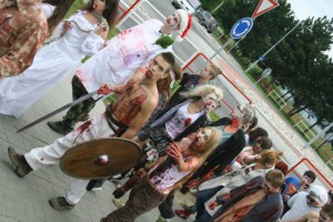 Prievidzu ovládli v sobotu zombies