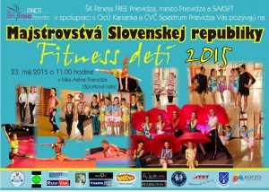 Veľká cena Zvolena vo fitness detí