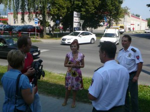 Osvetlené priechody pre chodcov v Prievidzi