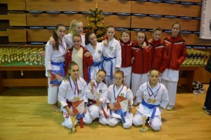 Juniorky Brázdová, Bačíková a Merašická majsterkami Slovenska v karate