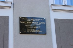 Prievidžania si pripomenuli Watsona pamätnou tabuľou