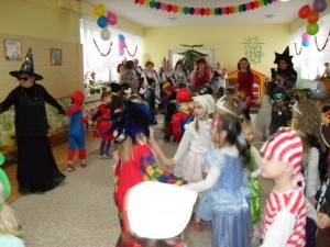 Fašiangový karneval v materskej škole