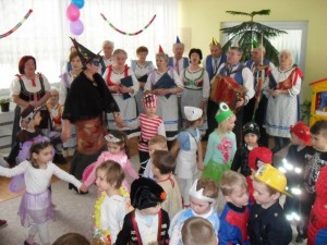 Fašiangový karneval v materskej škole