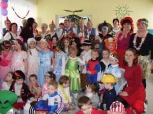 Fašiangový karneval v materskej škole