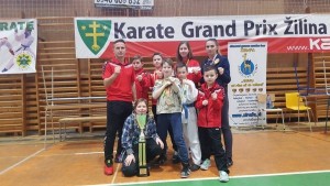 Športová škola karate tretia v sezóne 2015/2016