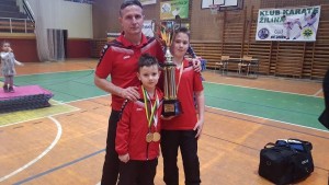 Športová škola karate tretia v sezóne 2015/2016