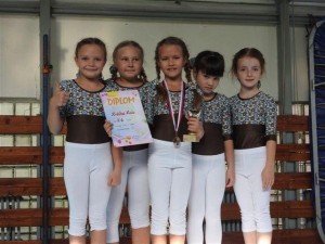 Gymnastky z Elánu vybojovali zlato i striebro