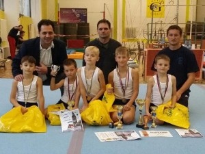 Úspešný víkend gymnastov  z GK Elán Prievidza