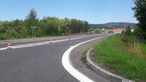 Technické služby obnovili líniové vodorovné značenie na cestách 