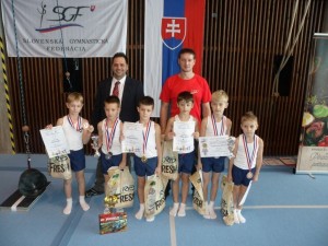 Majstrovstvá SR v športovej gymnastike mužov. v Šamoríne