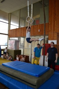 Gymnastický klub Elán Prievidza zrealizoval  1.kolo  Slovenského pohára JIPAST žiakov 2018 v športovej gymnastike.