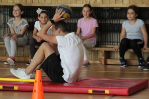 Olympijský víťaz Matej Tóth na návšteve v základnej škole 