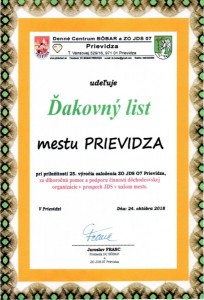 Tri v jednom v ZO JDS 07 a Dennom centre Bôbar v Prievidzi