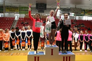 GK Elán Prievidza usporiadal Majstrovstvá Slovenska v športovej gymnastike dievčat 