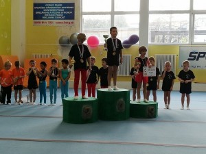 Ďalší úspešný víkend prievidzskej športovej gymnastiky