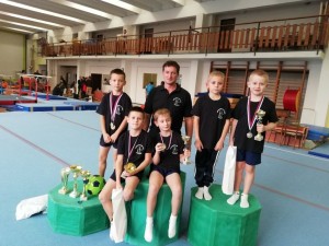 Ďalší úspešný víkend prievidzskej športovej gymnastiky