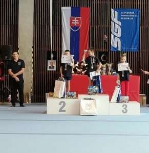 Patrik Jankeje -  Majster Slovenska v športovej gymnastike
