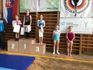 Dievčatá z GK Elán Prievidza opäť úspešne 