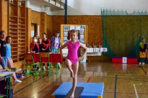 Medaila a pohár pre gymnastky z GK Elán