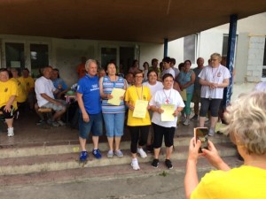 I. Okresné športové hry seniorov JDS Prievidza