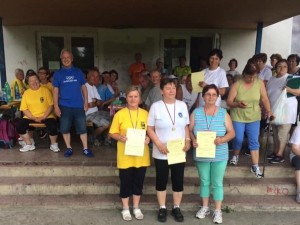 I. Okresné športové hry seniorov JDS Prievidza