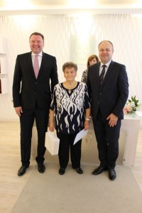 Ocenenie jubilantov DC Sever