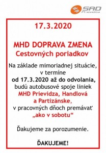 COVID-19 opatrenia a zákazy v Prievidzi AKTUALIZOVANÉ