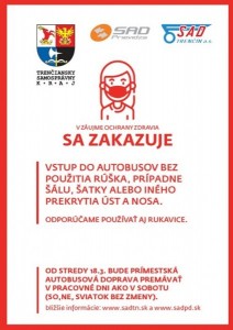 COVID-19 opatrenia a zákazy v Prievidzi AKTUALIZOVANÉ