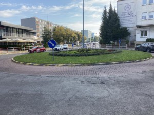 Oprava kruhovej križovatky Ul. A. Hlinku