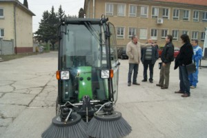 Technika na čistenie mesta pripravená