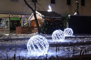 Vianoce v centre Prievidze