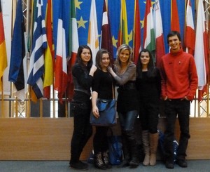 Žiaci Obchodnej akadémie Prievidza v Európskom parlamente