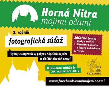 Fotografická súťaž Horná Nitra mojimi očami