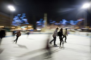 Korčuľovanie na zimnom štadióne v čase jarných prázdnin