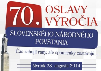 Mestské oslavy 70. výročia Slovenského národného povstania