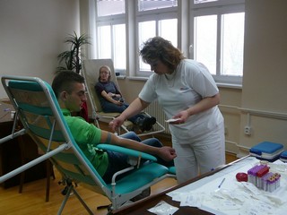 Termíny odberu krvi na Mestskom úrade v Prievidzi v roku 2015